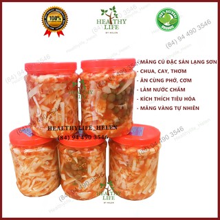 Măng Ớt Lạng Sơn | Măng Củ Mác Mật Ớt Tỏi