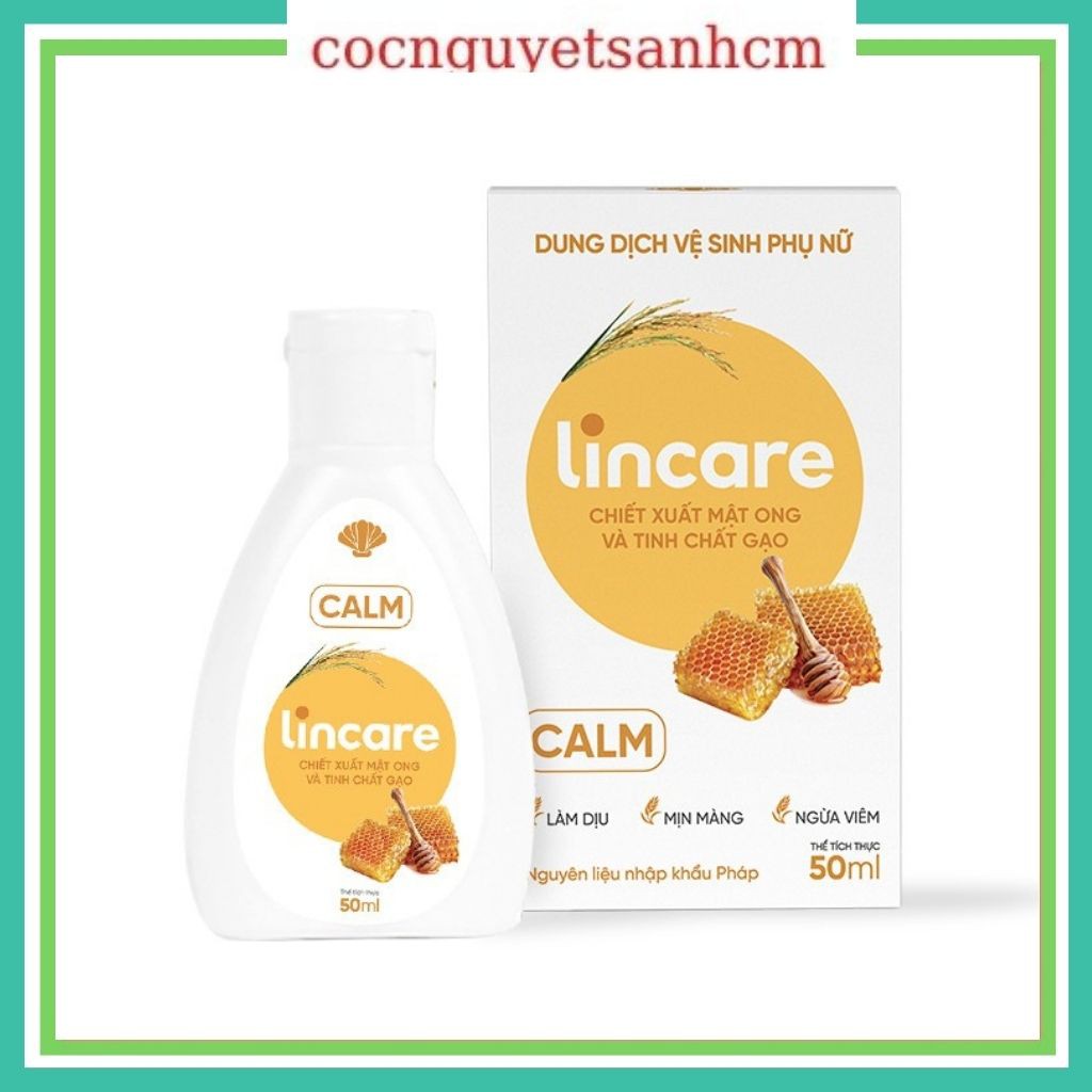 Dung Dịch Vệ Sinh Phụ Nữ Lincare Calm 50ml