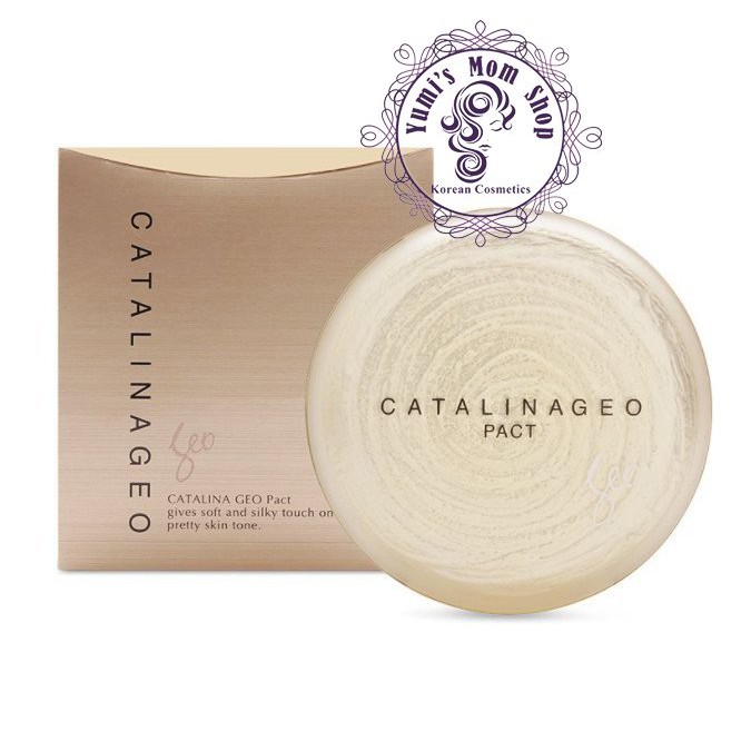 Phấn phủ siêu mịn Catalina Geo Pact 22g