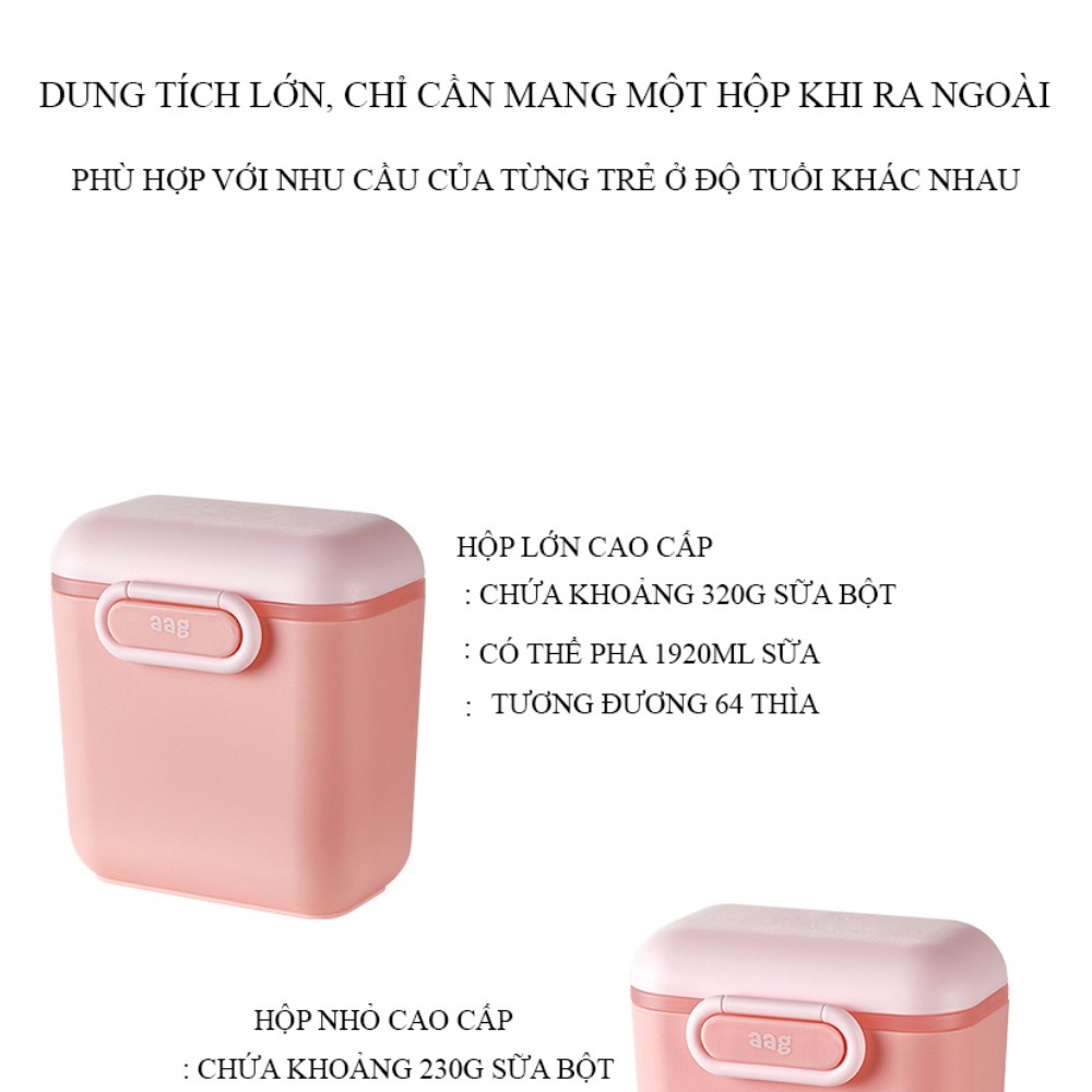 Hộp Đựng Sữa Bột AAG 629 Dung Tích 320G