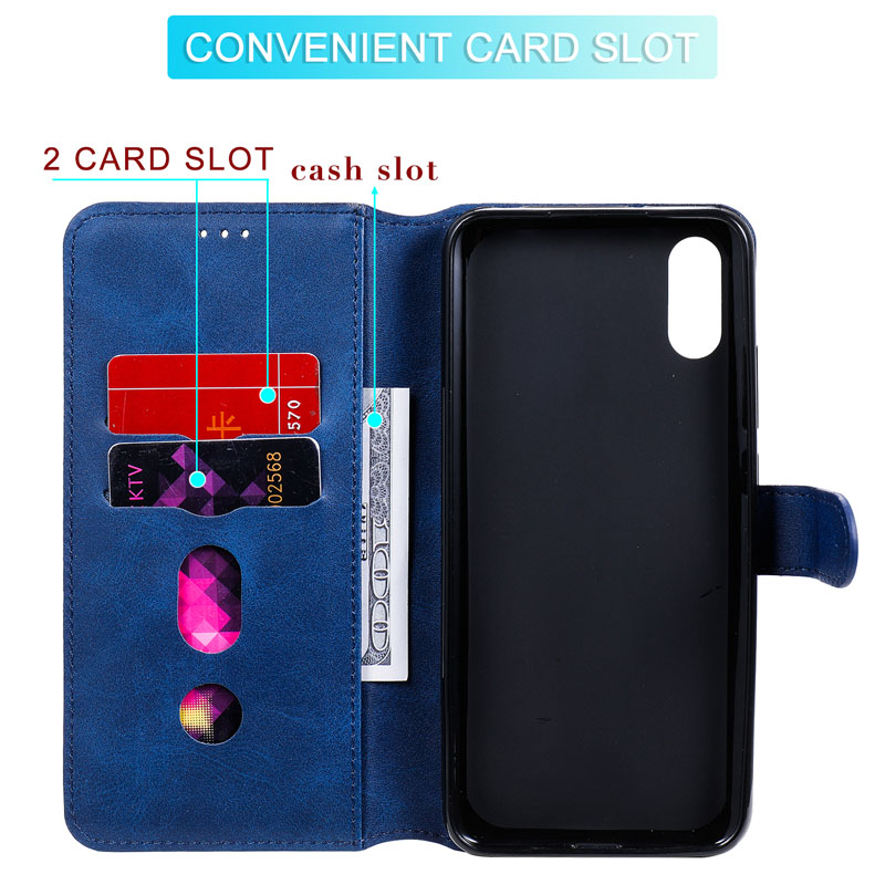 Ốp Điện Thoại Da Từ Tính Kiểu Ví Lật Cho Xiaomi Redmi Note 12 11 11S 10T 10 10s 9S 9 8T Pro Max