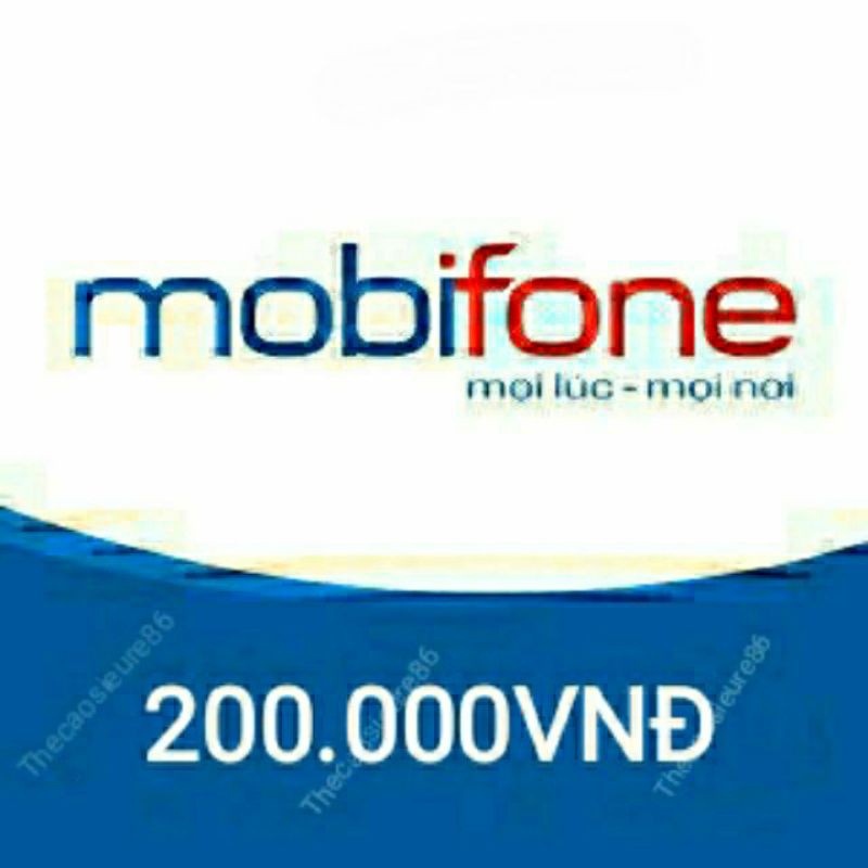 Thẻ mobifone 200k