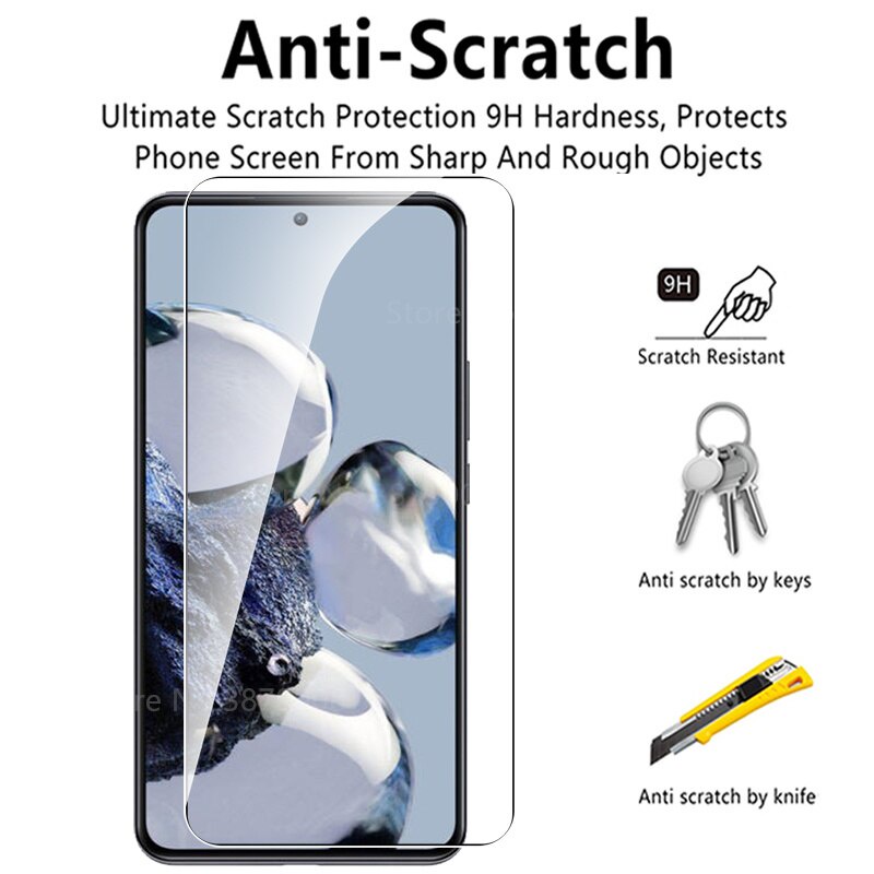 [Ảnh Thật] Kính CL Xiaomi 12T/ 12T Pro - Cường Lực 2.5D Không FULL, 9H-0.26mm