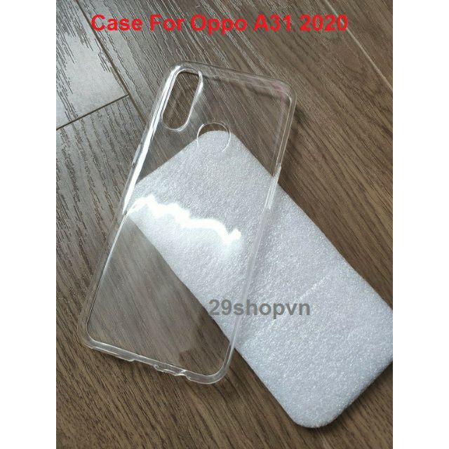 Combo 2 ốp lưng oppo A31 2020 trong suốt ( loại A xịn )