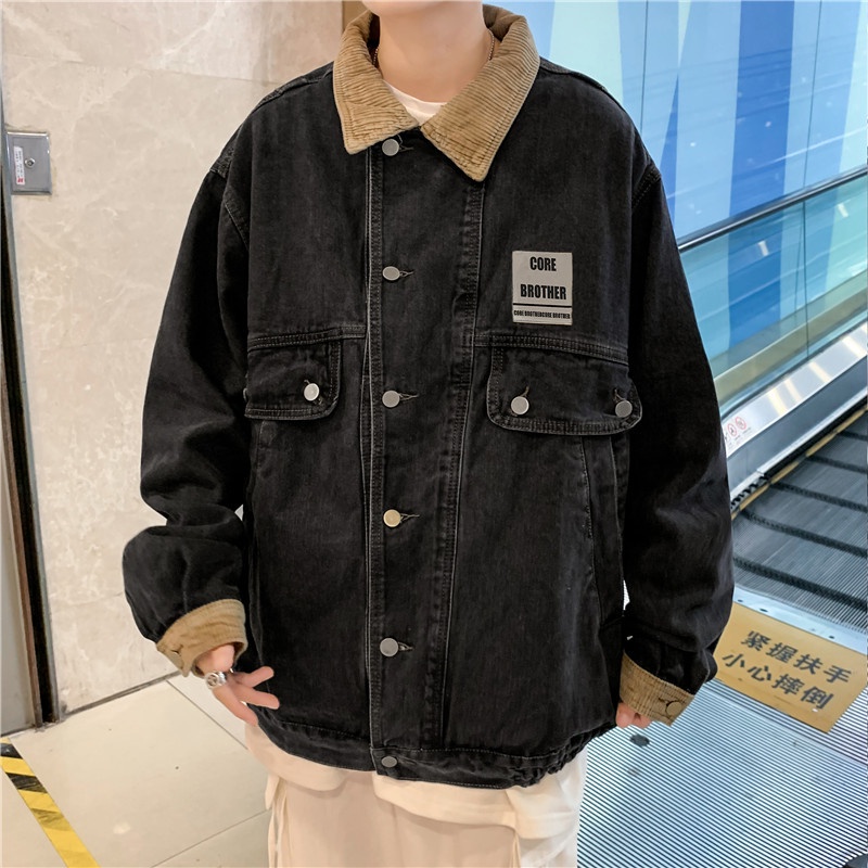 Áo Khoác Bò , Áo Khoác Jean Jacket Nam Nữ Siêu Chất Hot Trend 2021- Cam Kết Hàng Y hình - K8