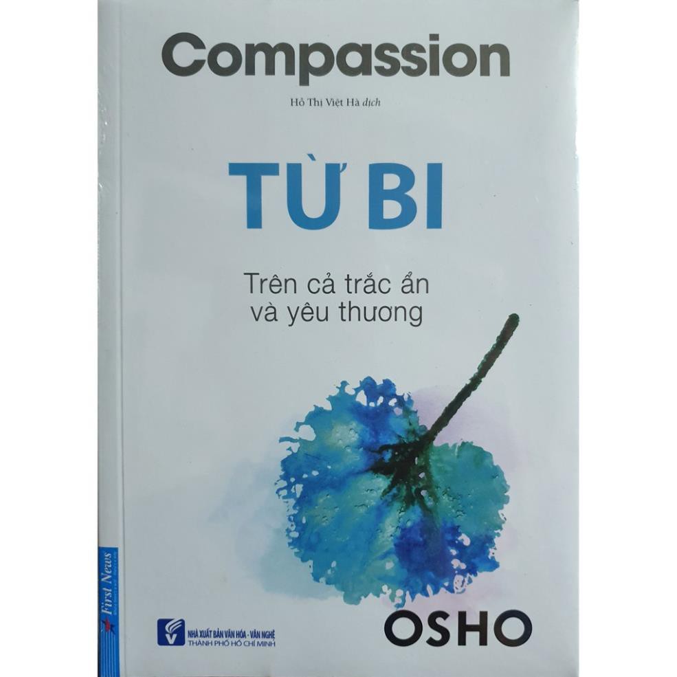 Sách - Combo 2 Cuốn Của Tác Giả Osho: Từ Bi + Trò Chuyện Với Vĩ Nhân [First News]