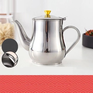 Bình ấm pha trà inox cao cấp , bình trà eo [Gia Dụng Phước Yến]