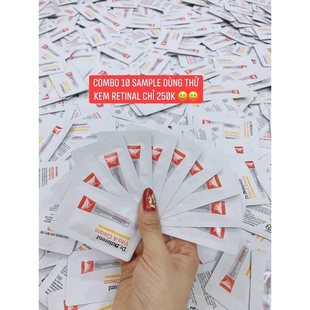 RETINAL VITA A GÓI SAMPLE RETINAL HÀN ĐỎ VITA-A CREAM FORTE