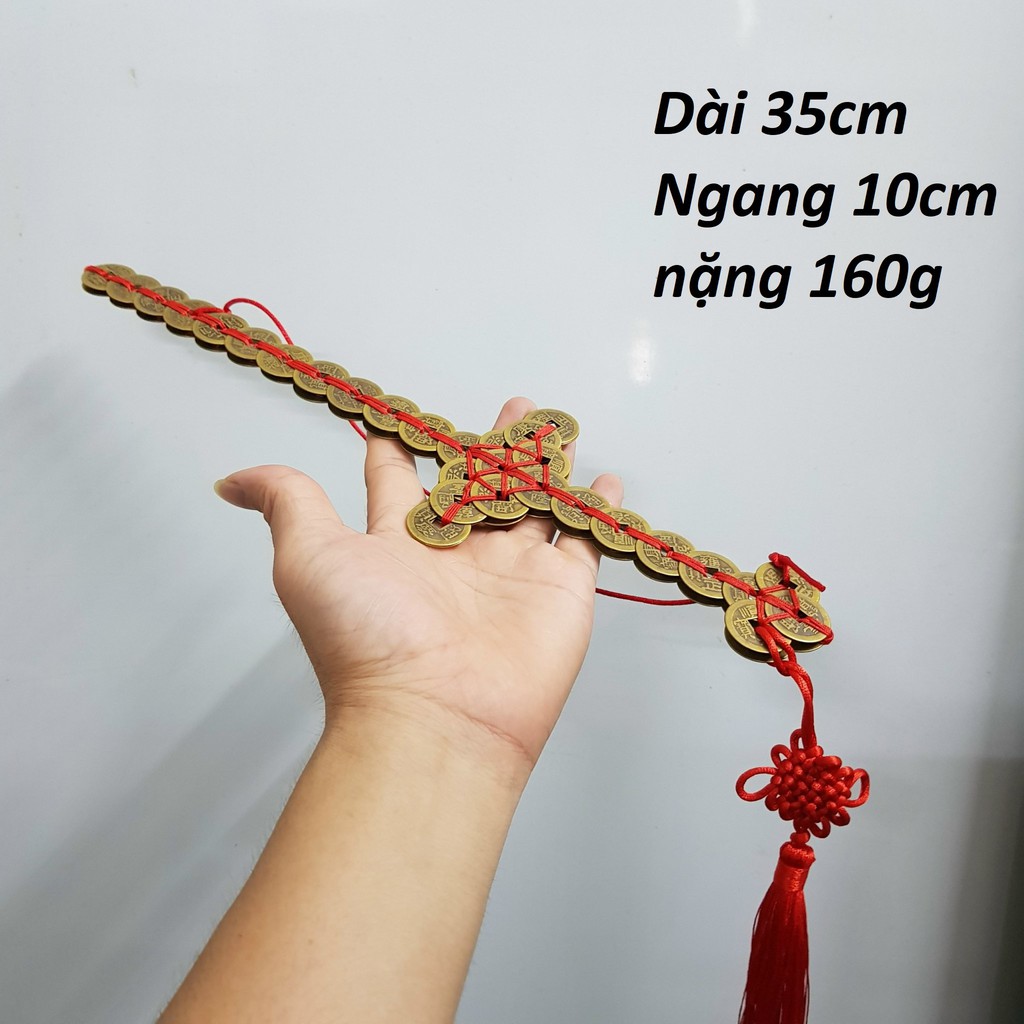 Kiếm tiền xu ngũ đế bằng đồng phong thuỷ