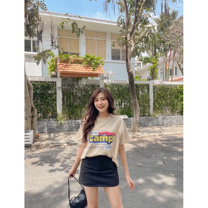 Chân váy đen túi chéo KHAKI SKIRT