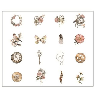 Set 32 sticker washi trang trí SW32