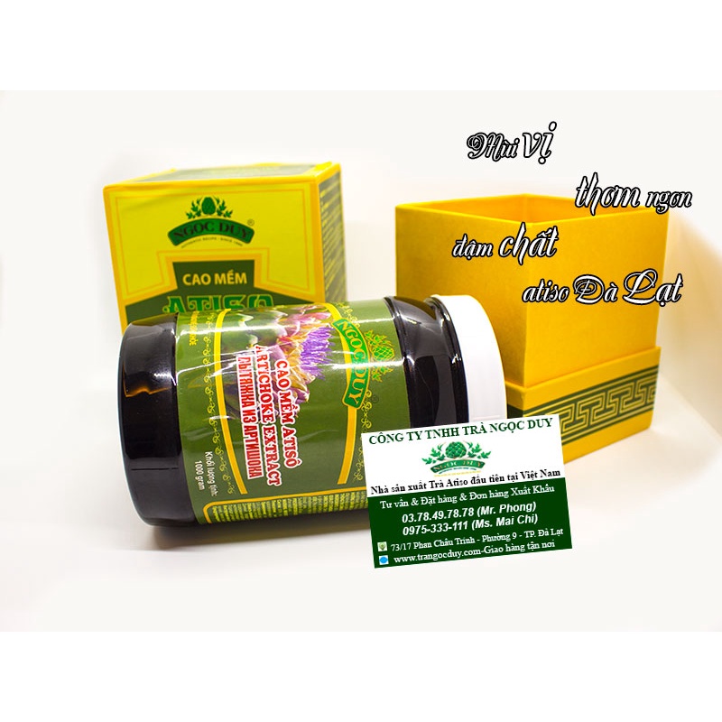 Cao Atiso Đà Lạt Thượng Hạng Hộp 500gr Sale 22%