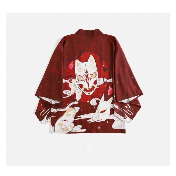 Áo Khoác Kimono Phong Cách Nhật Bản Thời Trang Cho Nam Nữ