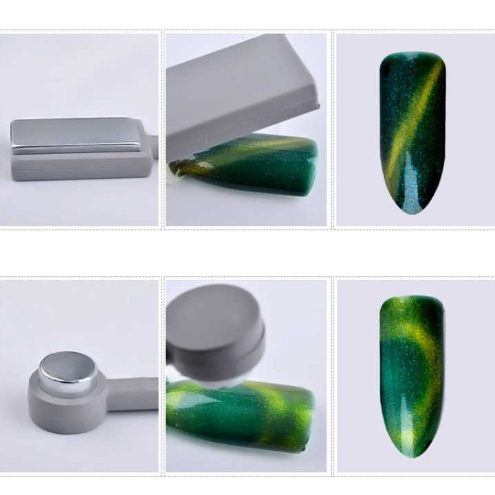 Nam châm vuông tròn tạo mắt mèo