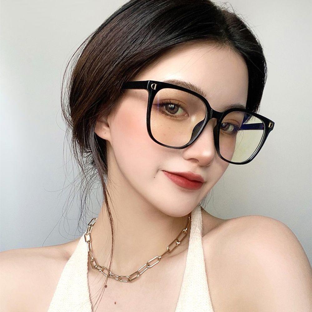 Mắt Kính Gọng Vuông Chống Ánh Sáng Xanh Thời Trang Hàn Quốc