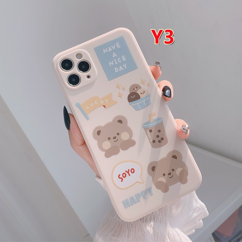 Ốp Điện Thoại Tpu Mềm Hình Gấu Dễ Thương Cho Iphone 11 12 13 14 Pro Max Iphone 6 6s 7 8 Plus Iphone 14 Xr Xs Max Se 2020 14 Pro Max