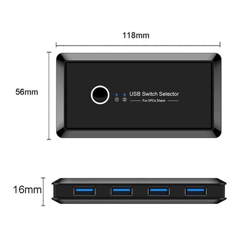 Bộ Chia 2 Cổng USB 2.0 3.0 Cho Máy In
