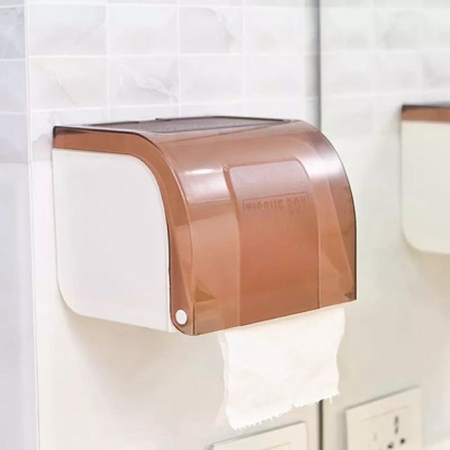 Hộp đựng giấy vệ sinh dính cường lực siêu chắc 0381 TA