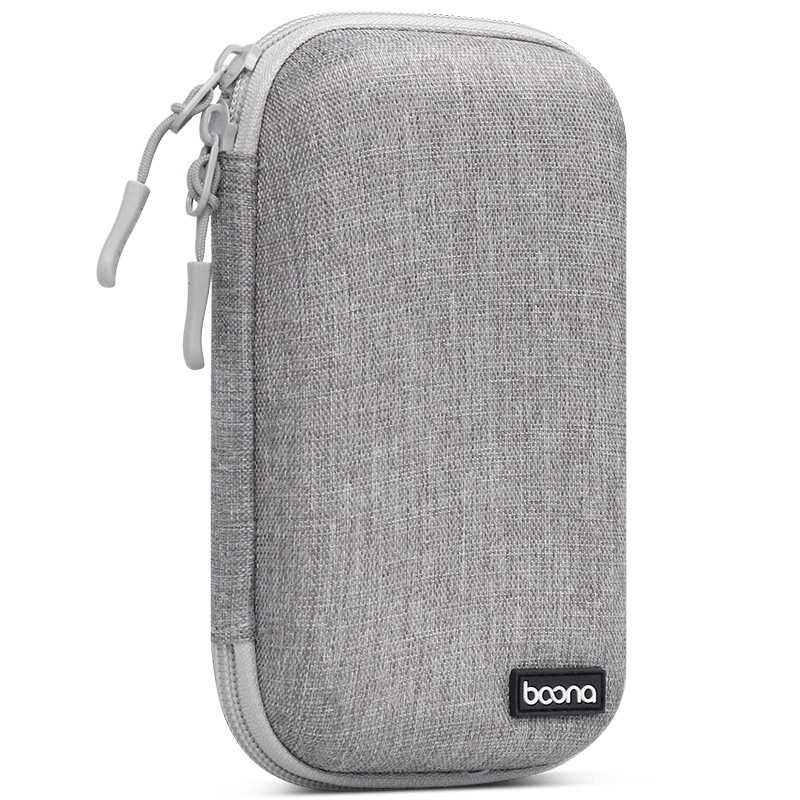 External Hard Drive Case EVA Shockproof Carrying Pouch Bag for SD Memory Cards, Charger, Data Cable, Earphone