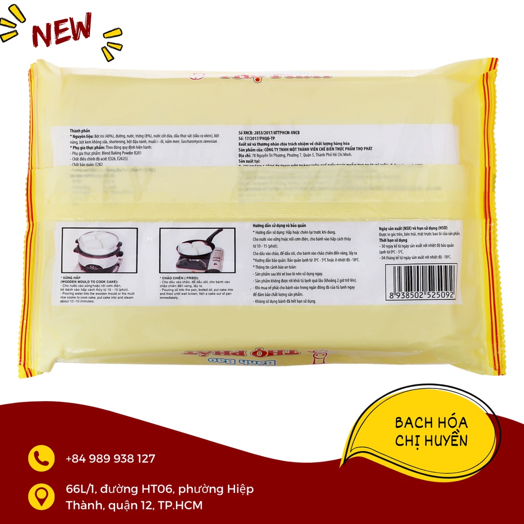 Bánh bao cadé Thọ Phát 240g