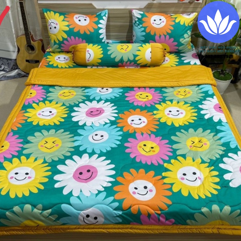 Drap ga giường thun hàn quốc lẻ kích thước m6*2m / m8*2m nệm từ 3-20cm