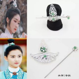 Tóc giả cổ trang kèm trâm cài