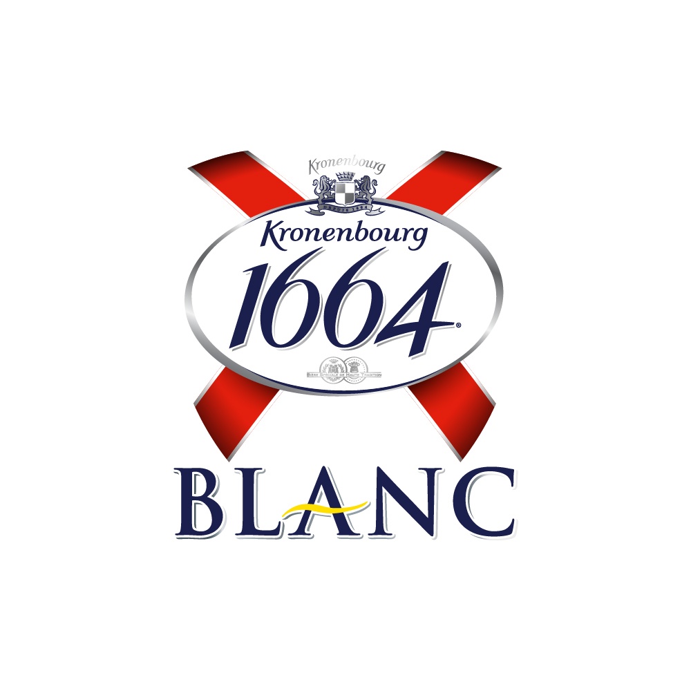 Thùng 24 lon bia Kronenbourg 1664 Blanc (330ml/lon)