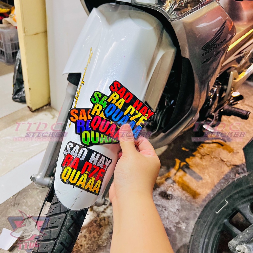 Tem Logo Sticker nhiều màu nhiều mẫu ✌🇻🇳
