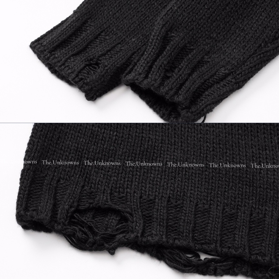 👑👑 -Áo len MASTERMIND WORLD Cashmere Knit Skull Jumper in Black, Áo len unisex Master Mind cao cấp