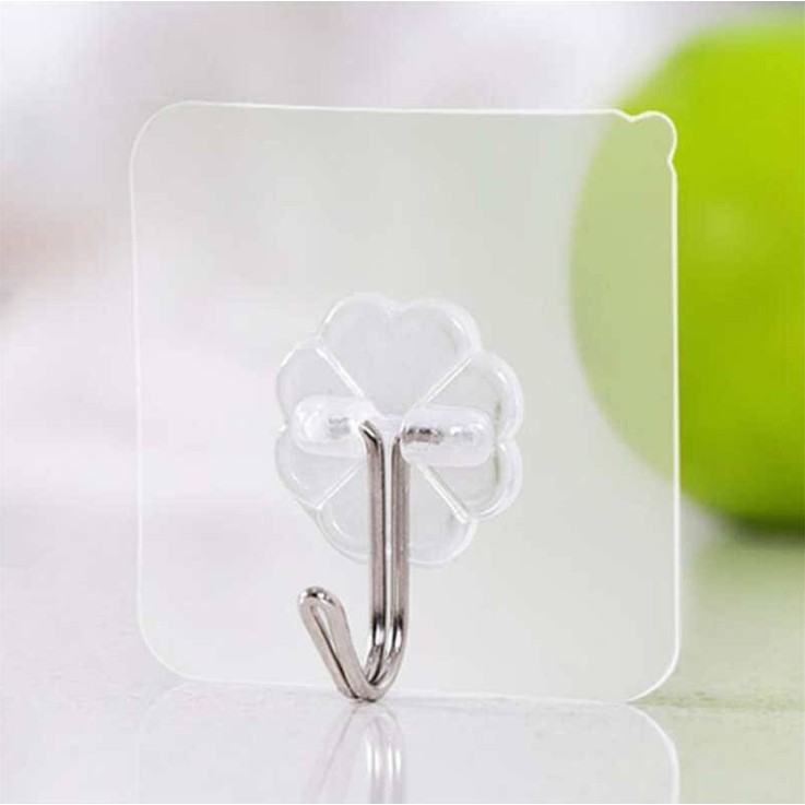 Móc dán tường siêu dính 6x6cm - Lẻ giá sỉ