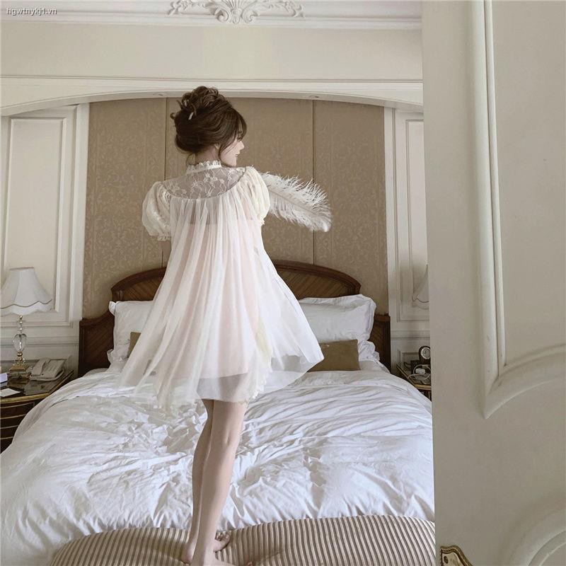 Set Đầm Hai Dây Và Áo Khoác Ren Thời Trang Quyến Rũ Cho Nữ | BigBuy360 - bigbuy360.vn