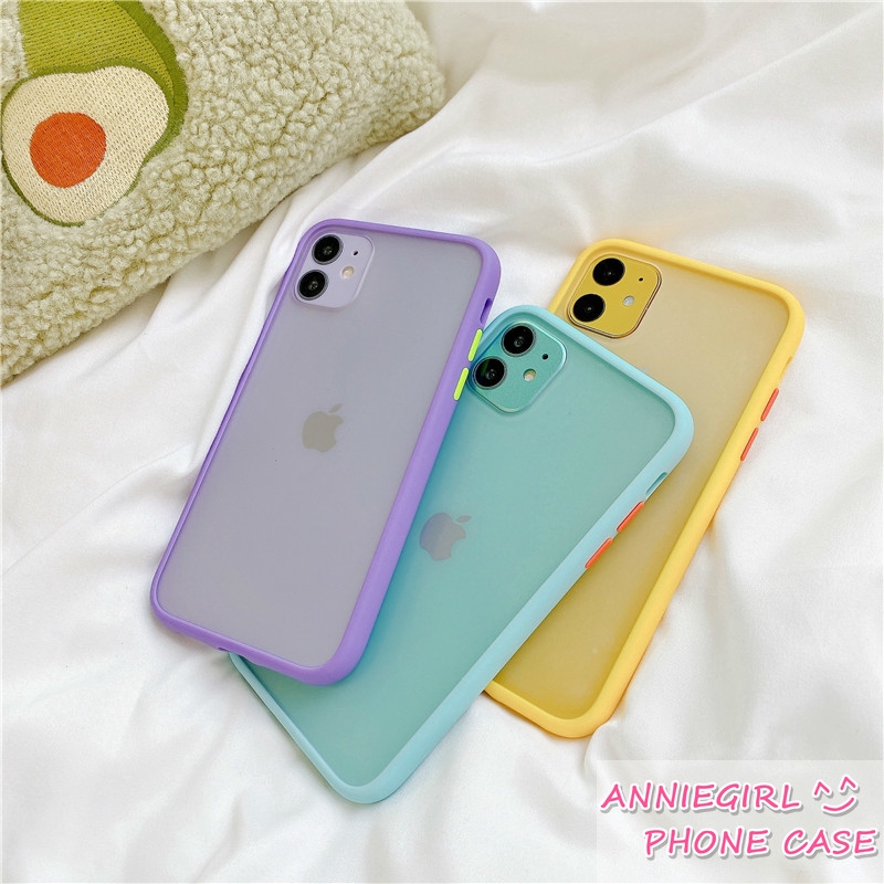 Ốp điện thoại TPU mềm dạng nhám che phủ toàn diện cho IPhone 11 Pro Max XR Xs Max 6s 8 7 Plus | BigBuy360 - bigbuy360.vn