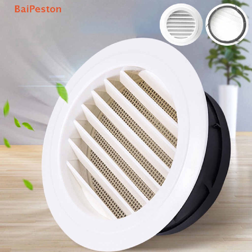 [BaiPeston] Lưới Nhựa Tròn Gắn Ống Xả Khí Bên Ngoài Xe Hơi