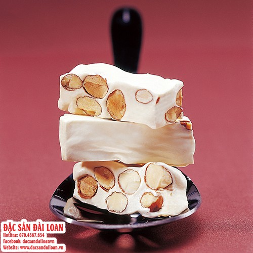 KẸO NOUGAT HẠNH NHÂN SUGAR & SPICE 400G ĐẶC SẢN ĐÀI LOAN