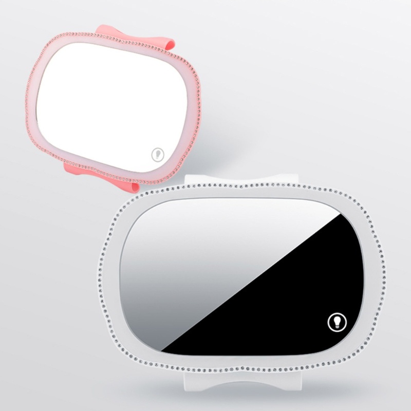 Gương Trang Điểm Gắn Xe Hơi Thiết Kế Nhỏ Gọn Tiện Dụng