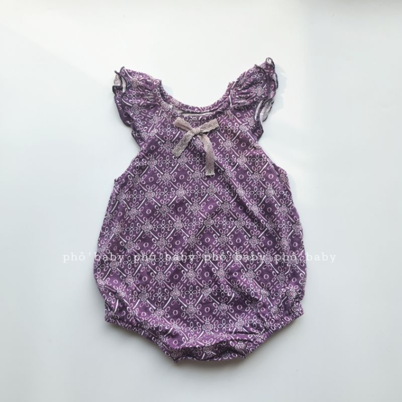 body cotton oganic siêu mêm mát cho bé gái