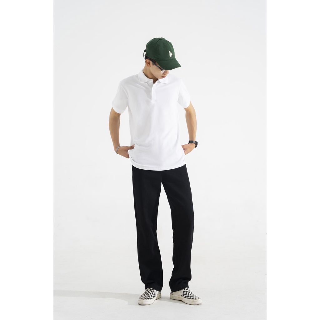 Quần baggy nam ống rộng UNICI - Quần jean nam màu kem dáng suông form chuẩn Hàn Quốc QD18