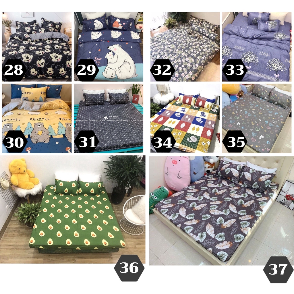 Vỏ Gối 45x65cm chất Poly Cotton ( Combo khuyến mại khi mua cùng ga giường ) | BigBuy360 - bigbuy360.vn