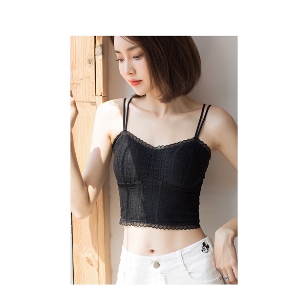 ❤️ Áo Lót Ren Myna Áo Ngực Bra Ren 2 Dây Không Gọng Công Chúa Siêu Dễ Thương 995 ❤️