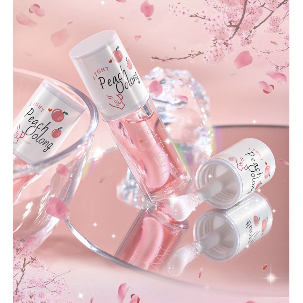 Son bóng dưỡng môi Peach HÀ MAI