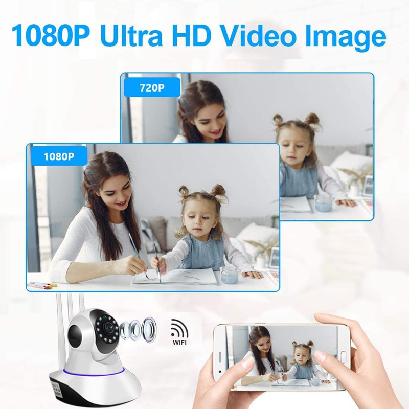 Camera An Ninh 1080p 5g Wifi Xoay 360 Độ