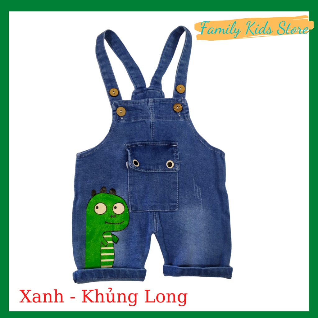 Yếm jean mềm đẹp cực xinh cho bé 5-12kg