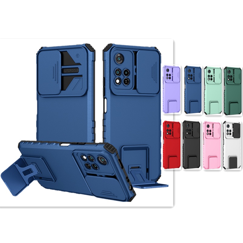 Ốp Điện Thoại Cứng Chống Sốc Bảo Vệ Camera Cho Xiaomi Redmi Note 11S 10S 11 10 Pro 4G 5G