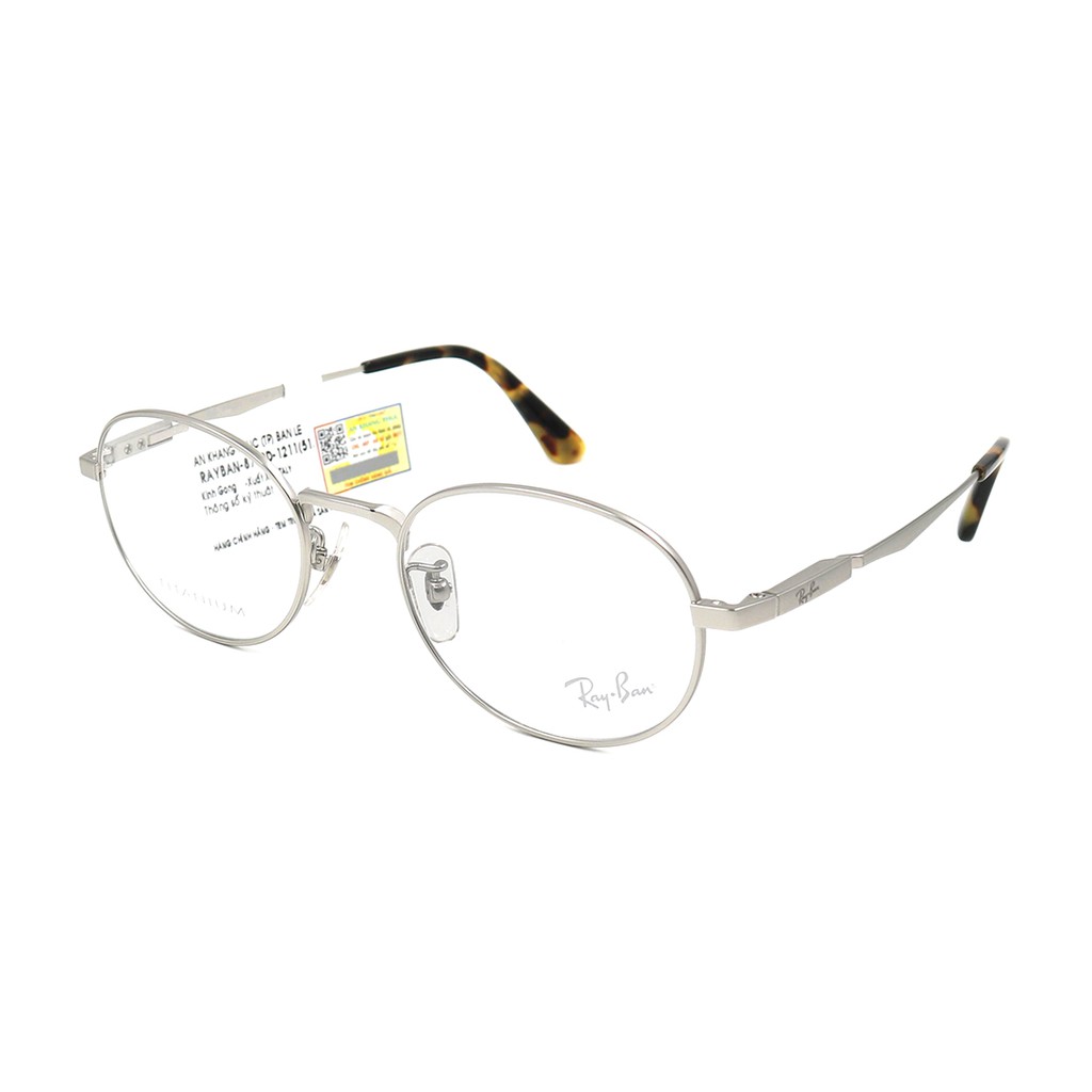RB8759D-Gọng kính nam nữ Rayban chính hãng (51-20-145), thiết kế dễ đeo bảo vệ mắt