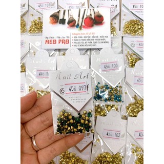 đá chân nhọn mix size trang trí móng tay chân
