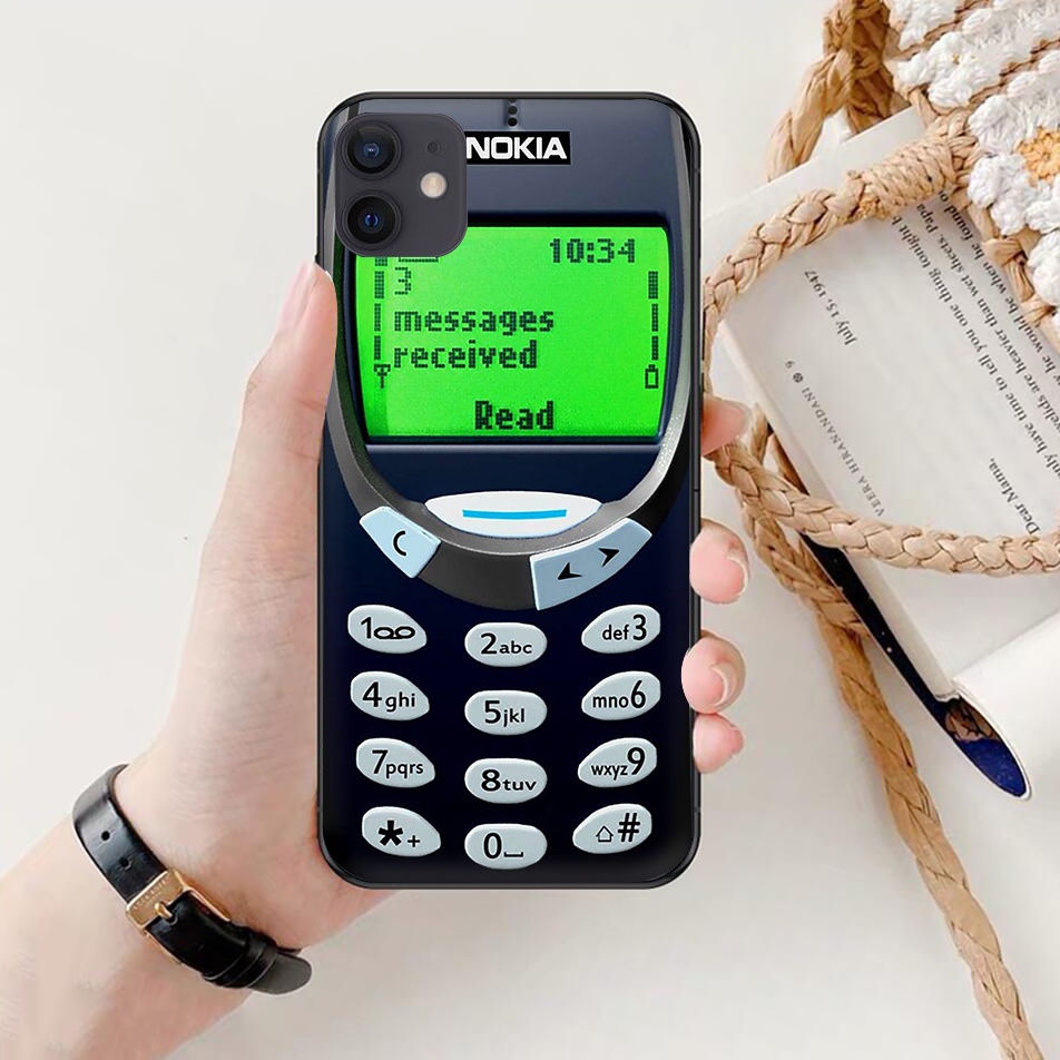 Ốp Điện Thoại Mềm In Hình Nokia D Cho iPhone 5 5s SE 2016 6 6s 6Plus 6sPlus 7 8 7Plus 8Plus X XS XR XS Max