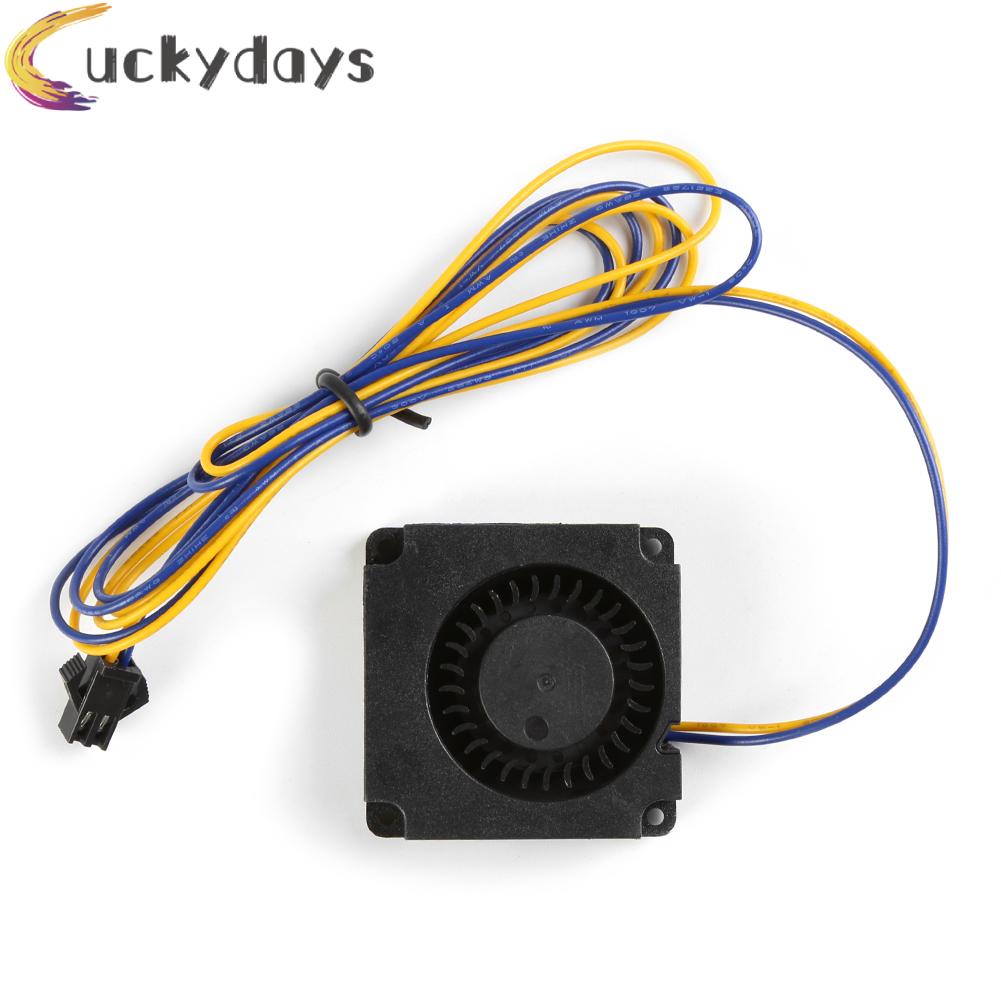 LUCKYDAYS 4010 L950 Mini 24V Blower Cooling Fan for 3D Printer Parts Radiator Cooler