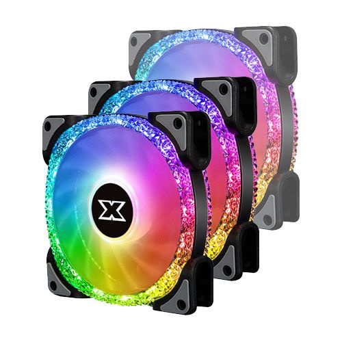 Quạt tản nhiệt Fan case Xigmatek Galaxy III Royal BR120 ARGB - Hàng Chính Hãng - Bảo hành 12 tháng