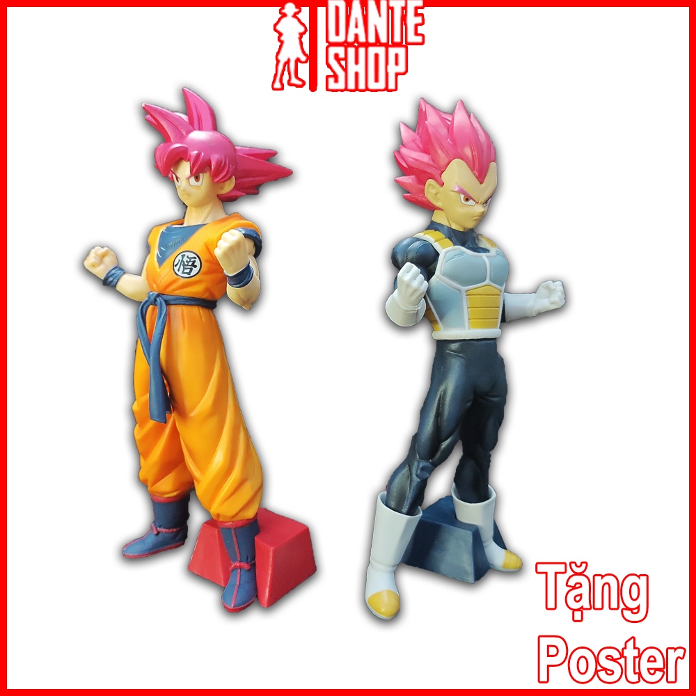 Mô Hình Figure Dragon Ball Supper- God Goku 24cm Full Box