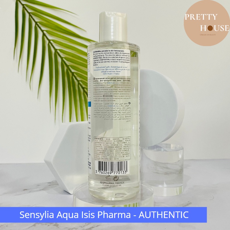 Nước tẩy trang cho da mọi loại da SENSYLIA GELEE AQUA ISIS PHARMA